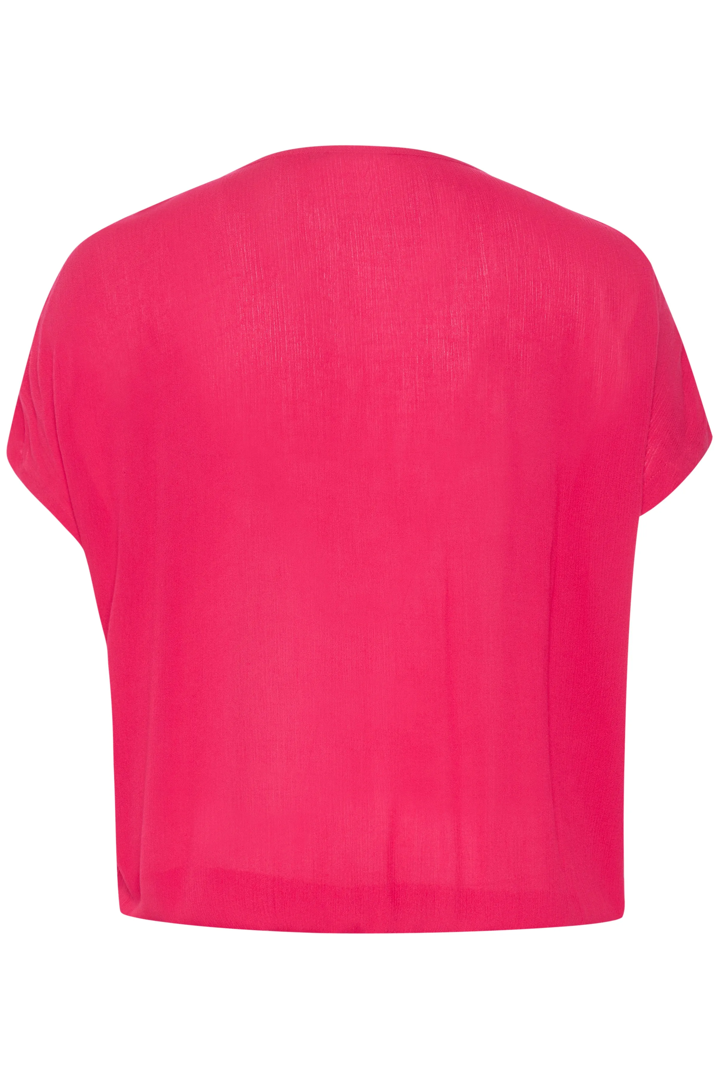 Kaffe Stanley Short Sleeve Blouse in Pink