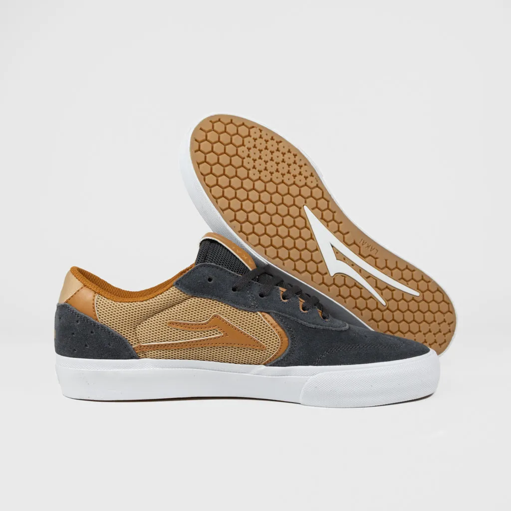 Lakai - Atlantic Vulc Shoes - Charcoal / Tan