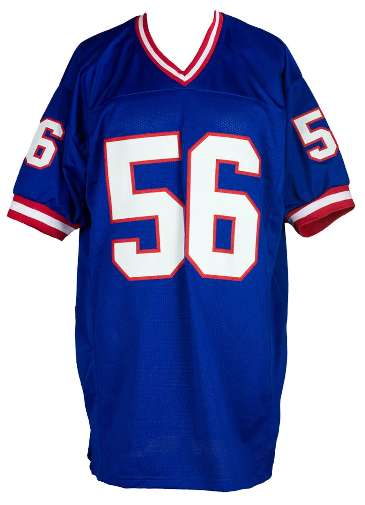 Lawrence Taylor New York Signed Blue Football Jersey JSA ITP