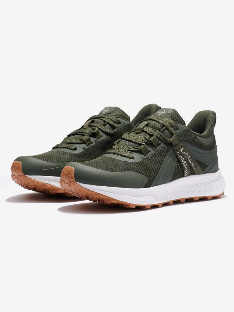 Lemieux Trax Waterproof Trainers Khaki