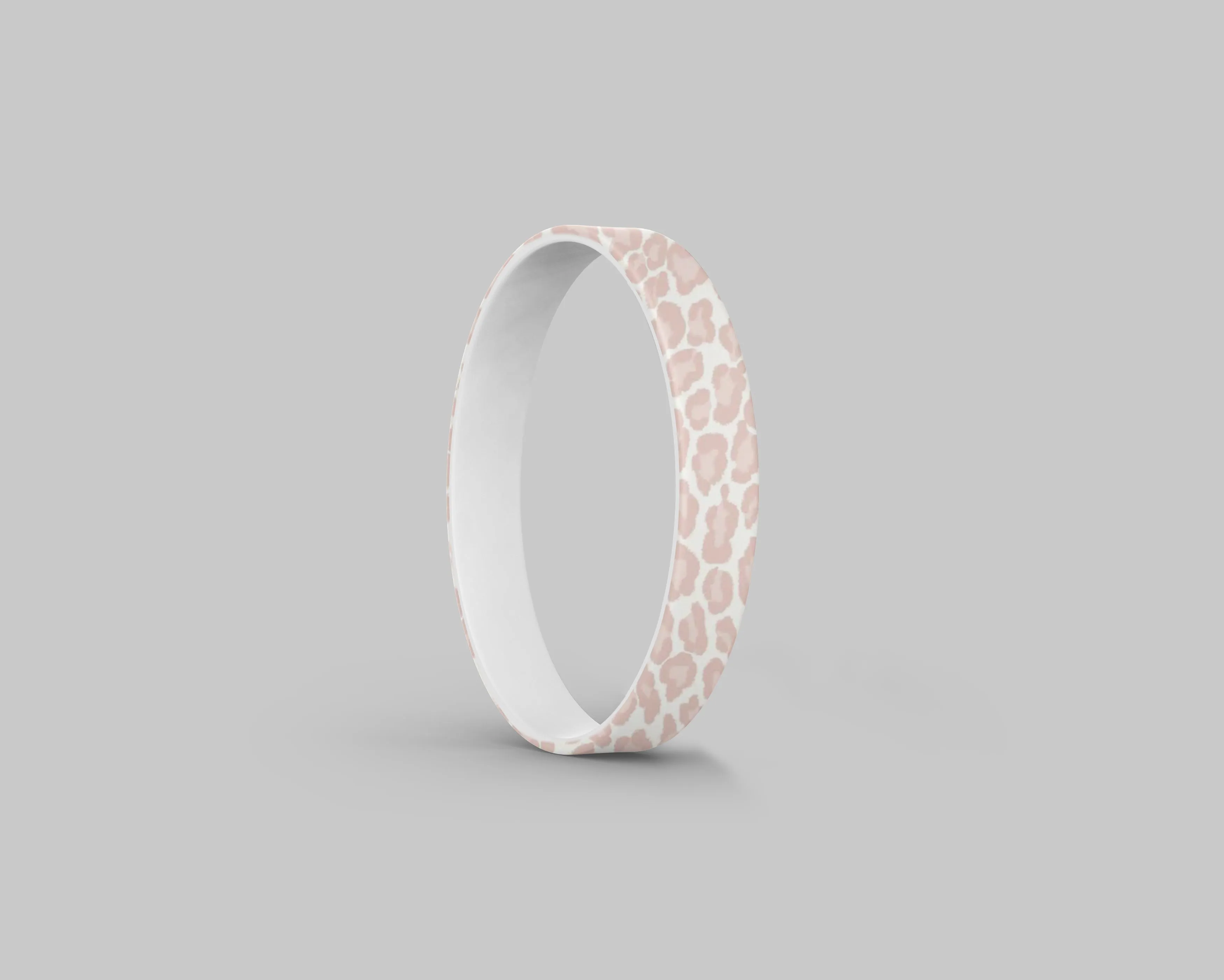 Leopard Print Silicone Bracelet Stacks Multiple Colors Available