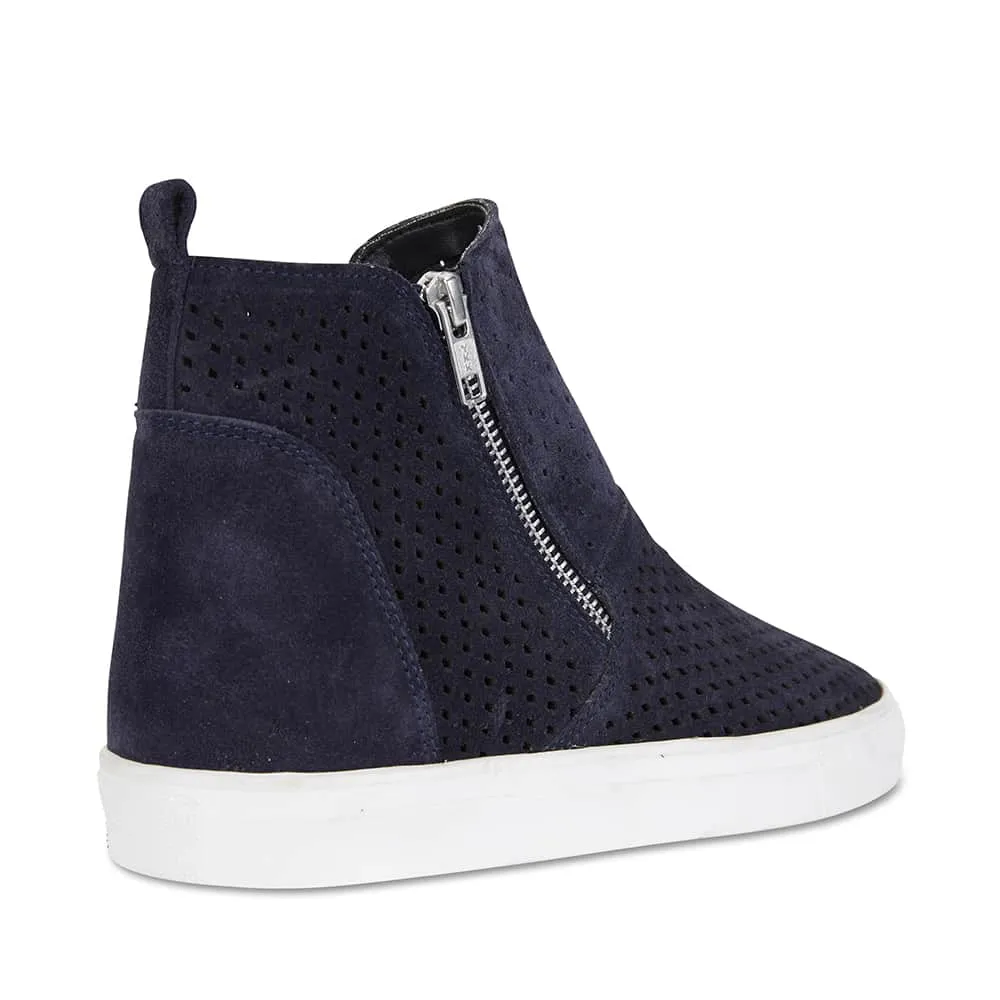 Loyal Boot in Navy Smooth