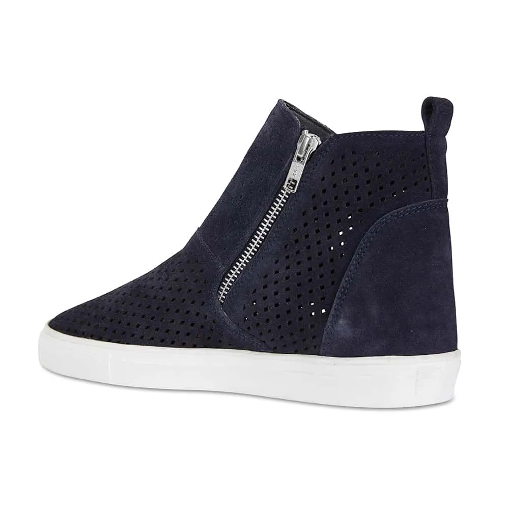 Loyal Boot in Navy Smooth