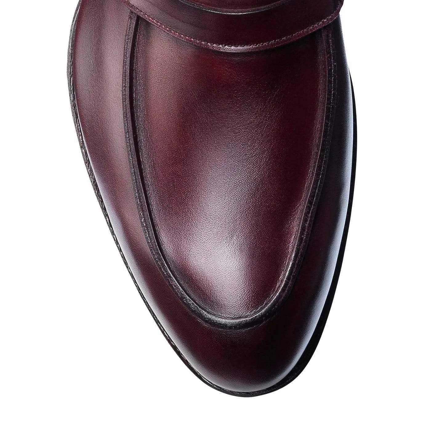 Lucy Burgundy Burnished Calf