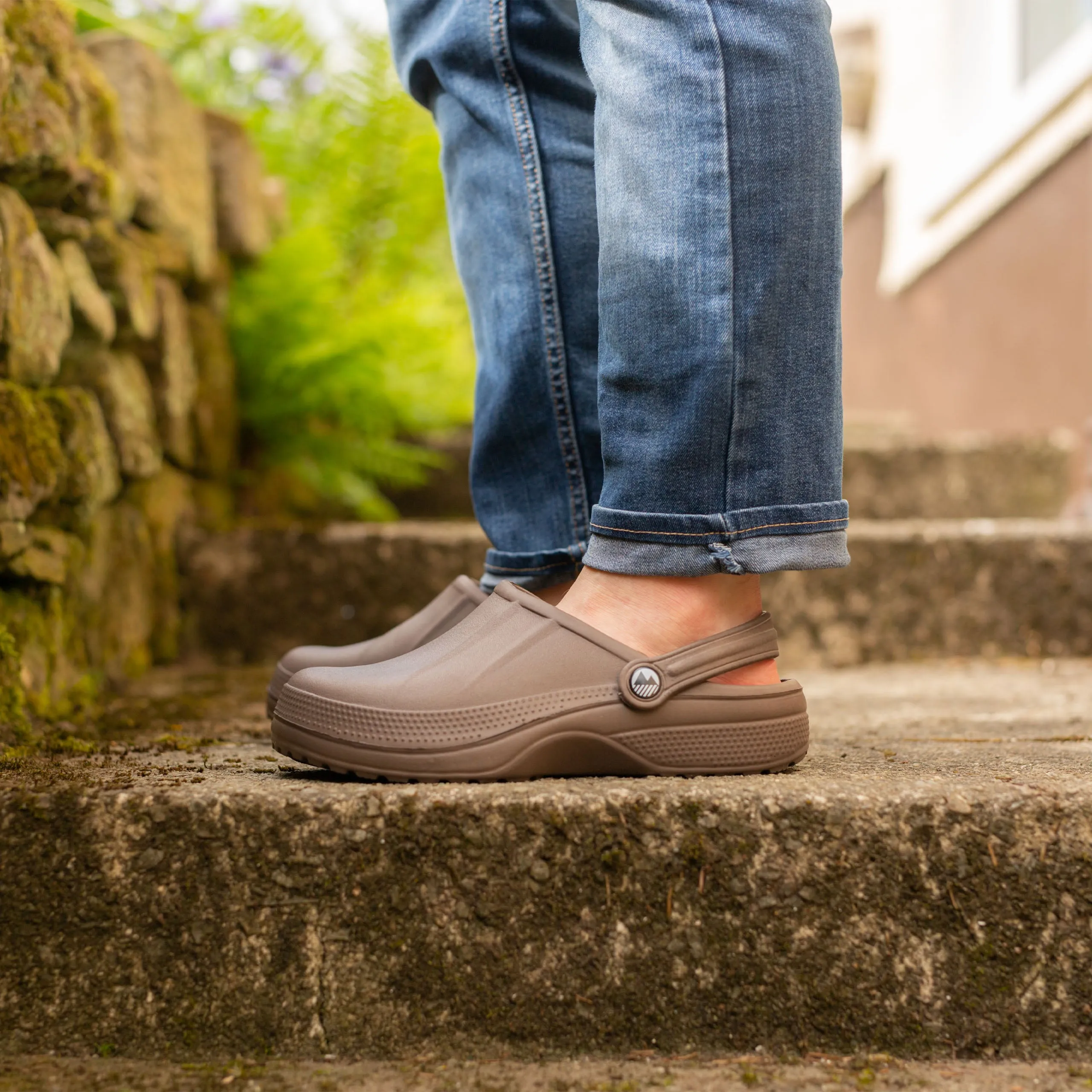 Men's Allonby Classic Garden Clogs - Wide Fit