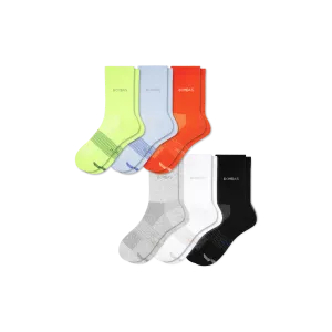 Men's Lightweight Athletic Half Calf Sock 6-Pack