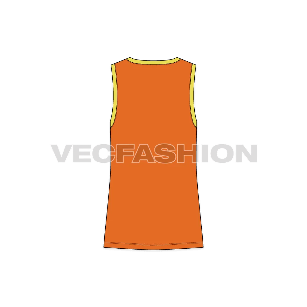 Mens V-neck Gym Tank