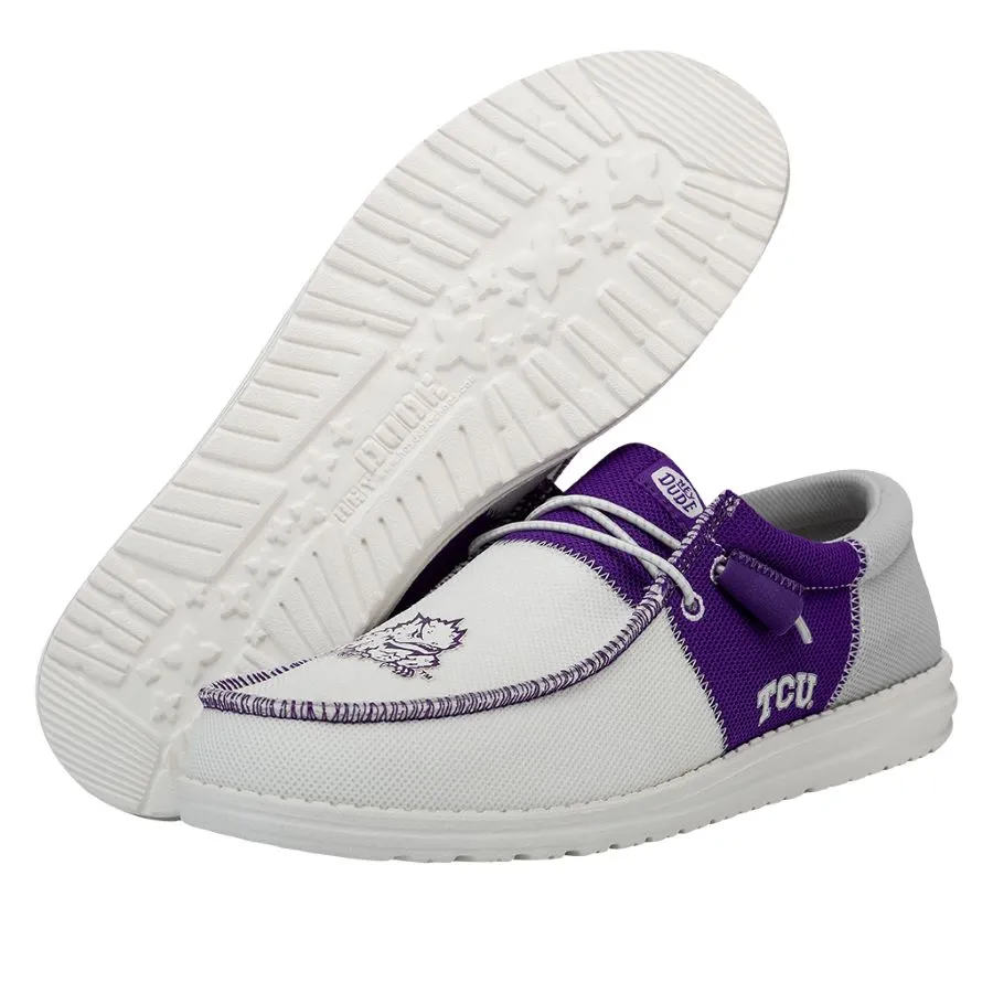 Men's Wally Tri TCU - TCU Purple/White