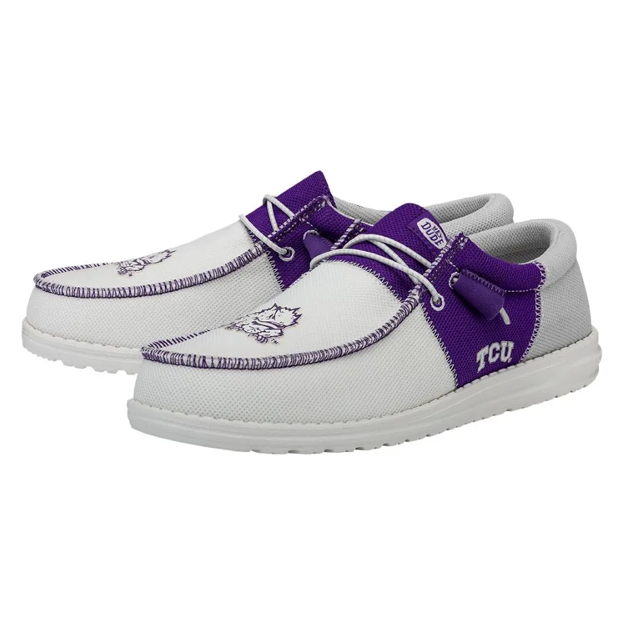 Men's Wally Tri TCU - TCU Purple/White