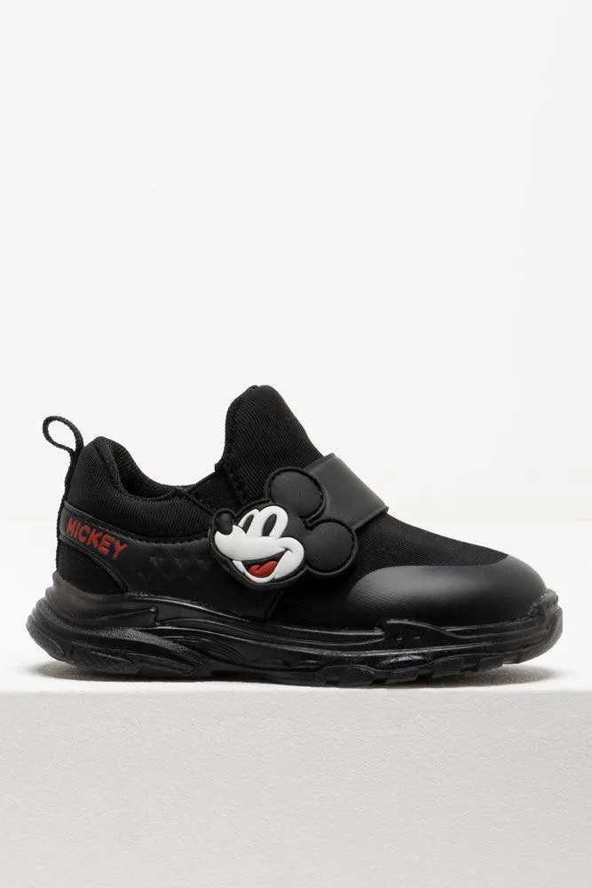 Mickey Mouse Light Up Sneaker Black