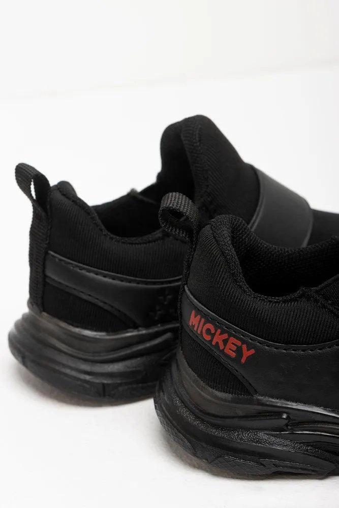 Mickey Mouse Light Up Sneaker Black