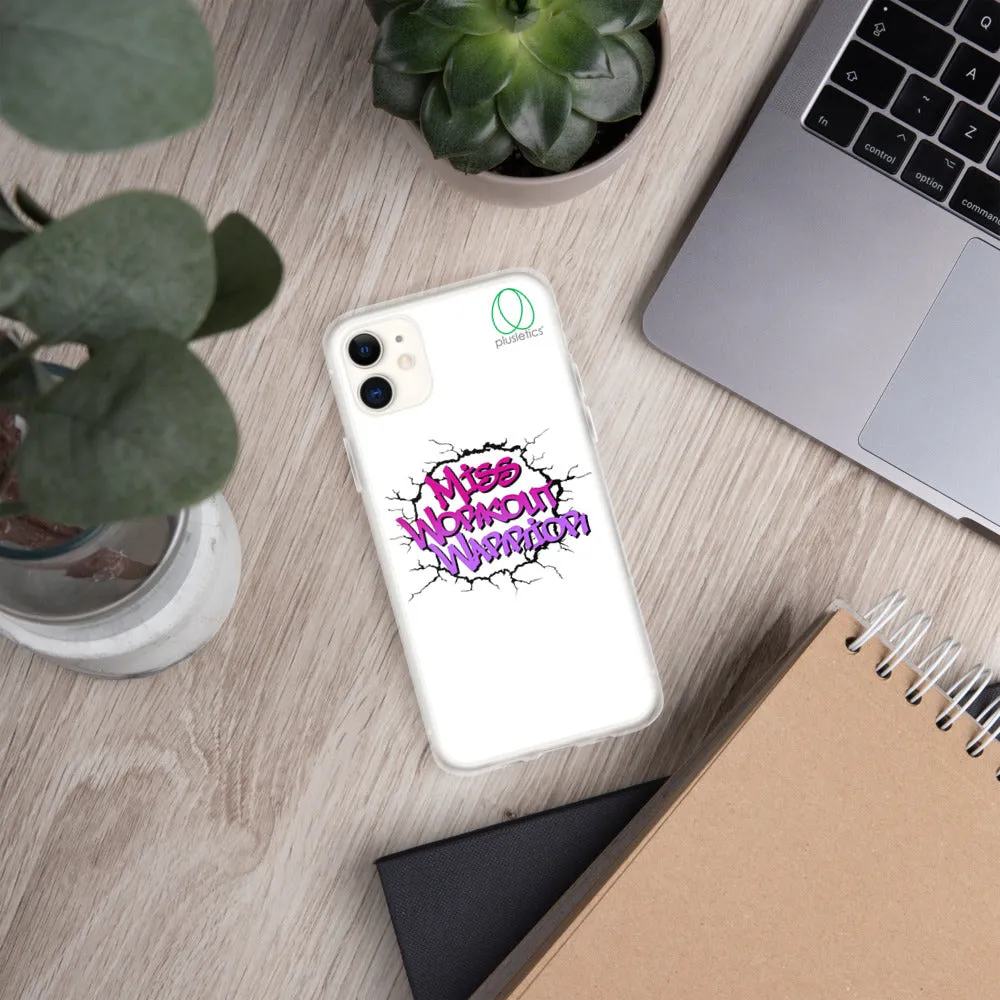 Miss Workout Warrior - iPhone Case