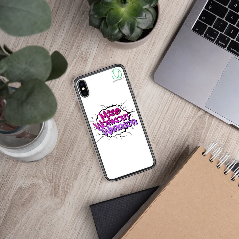 Miss Workout Warrior - iPhone Case