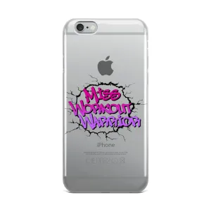 Miss Workout Warrior - iPhone Case