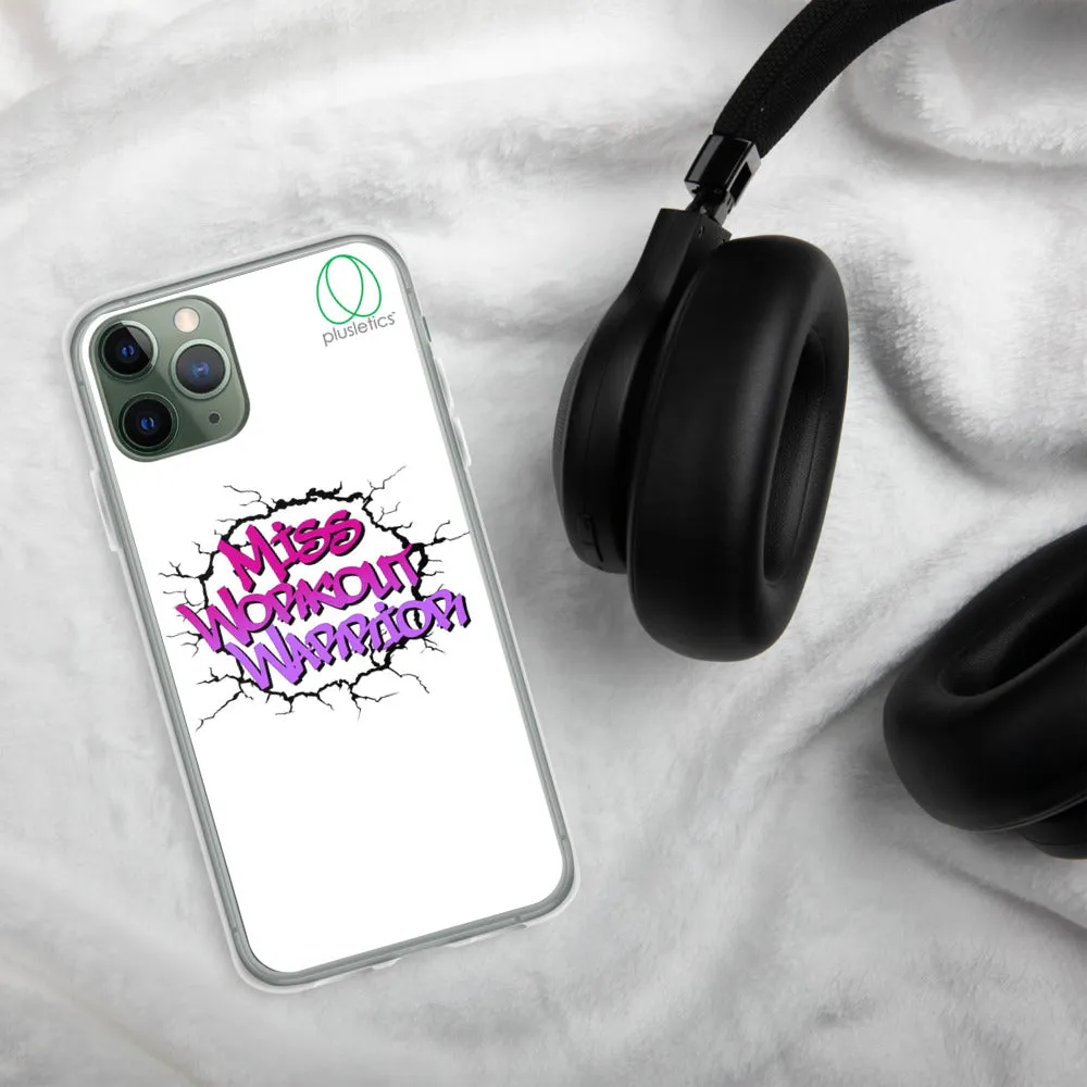 Miss Workout Warrior - iPhone Case