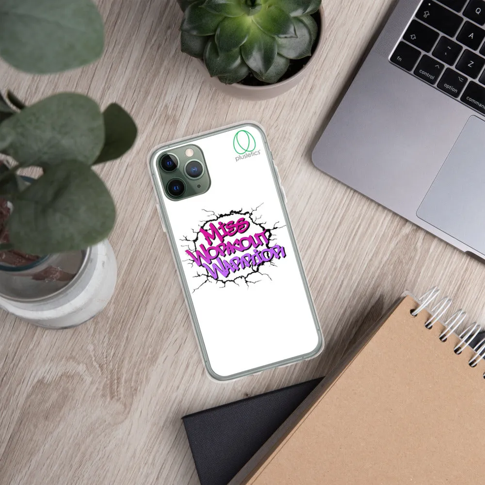 Miss Workout Warrior - iPhone Case