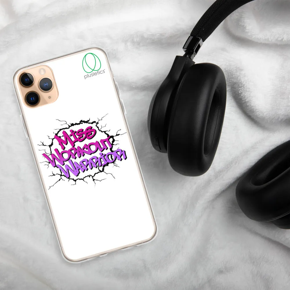 Miss Workout Warrior - iPhone Case