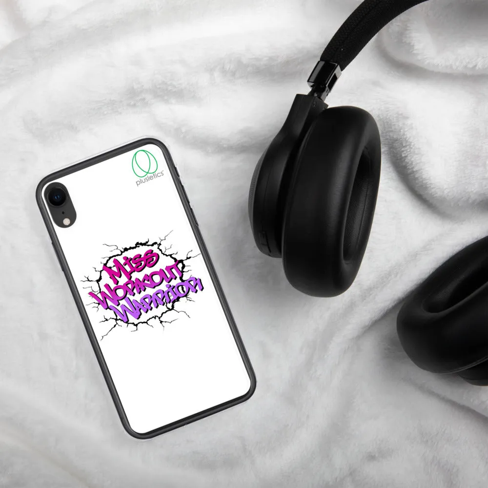 Miss Workout Warrior - iPhone Case