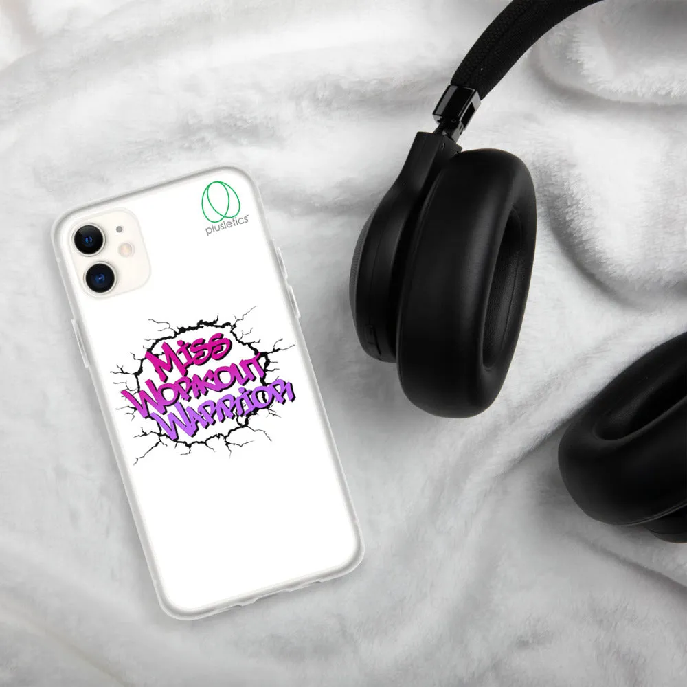 Miss Workout Warrior - iPhone Case