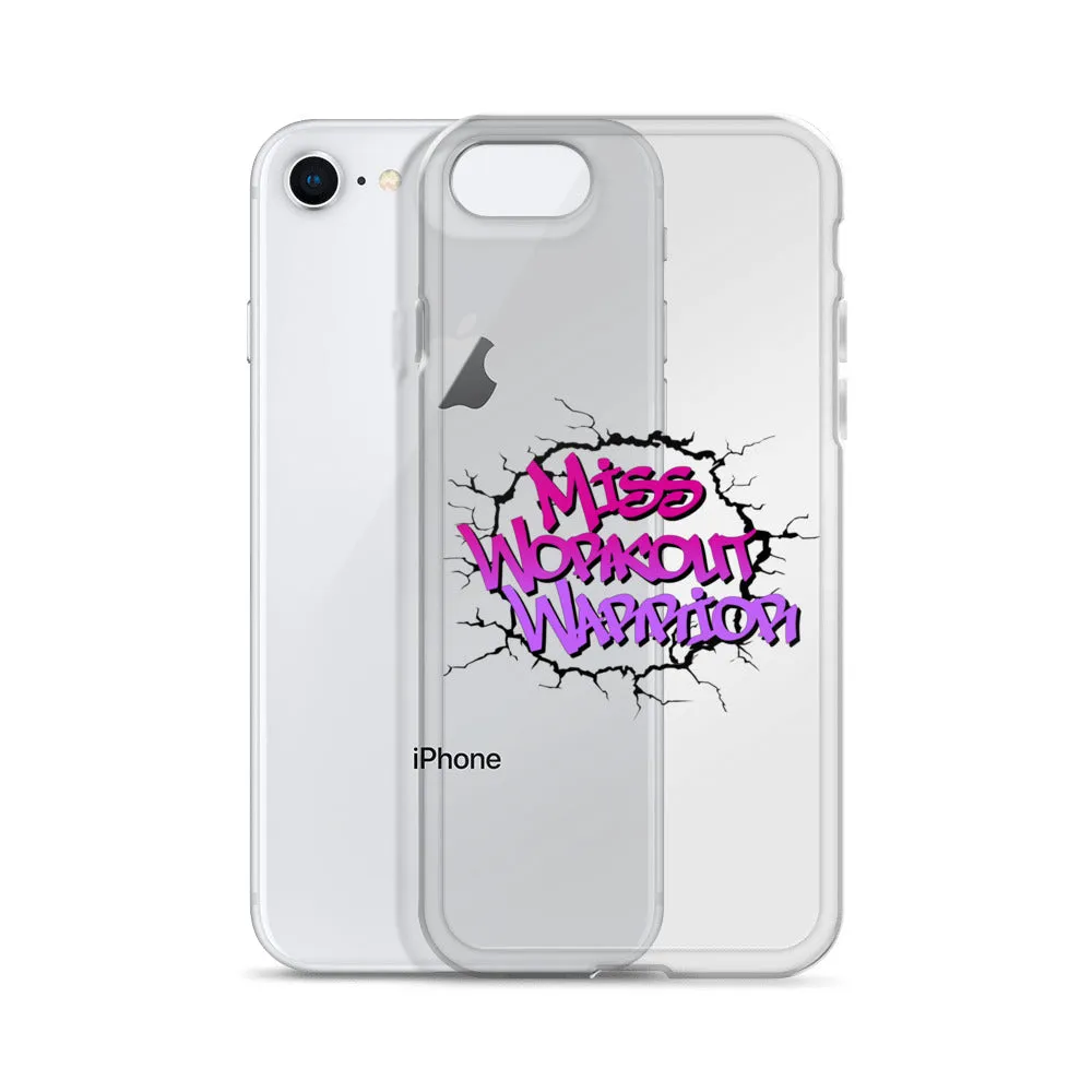 Miss Workout Warrior - iPhone Case