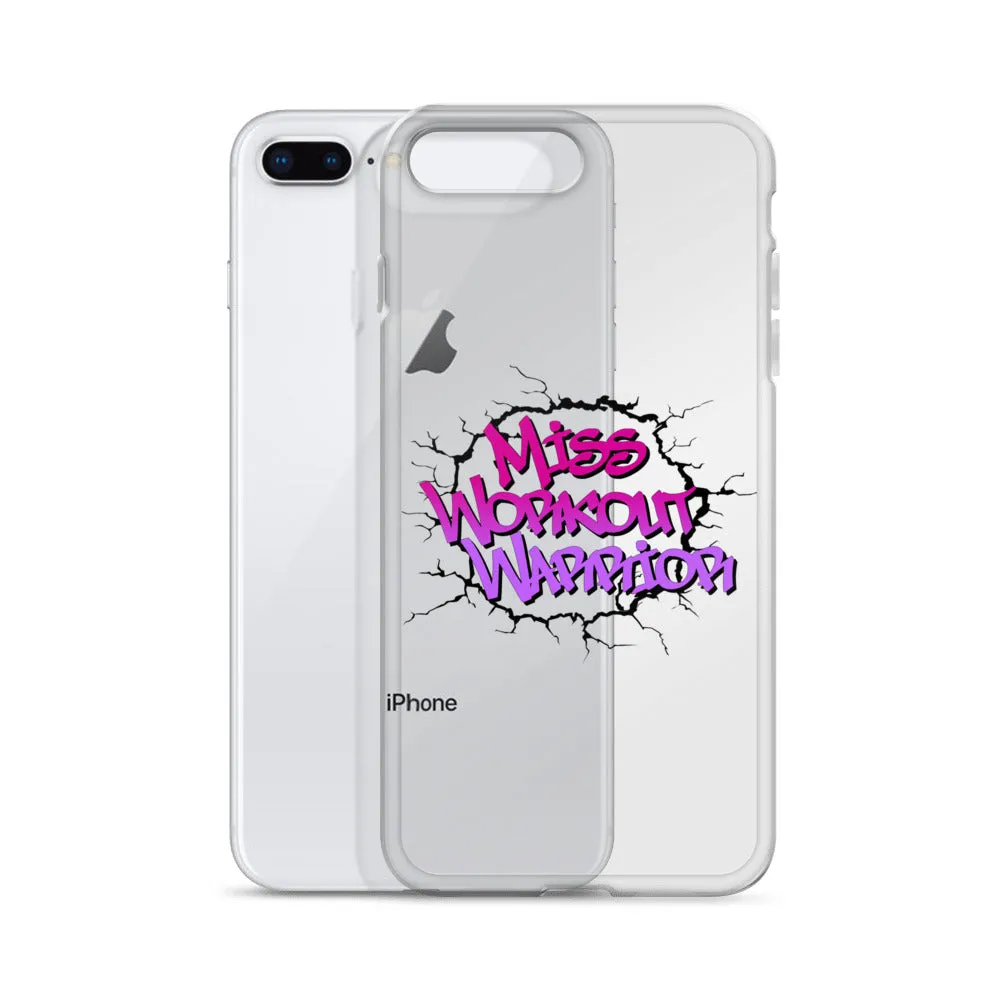 Miss Workout Warrior - iPhone Case