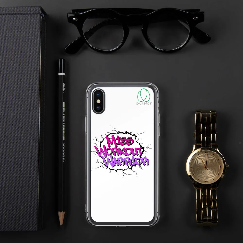 Miss Workout Warrior - iPhone Case