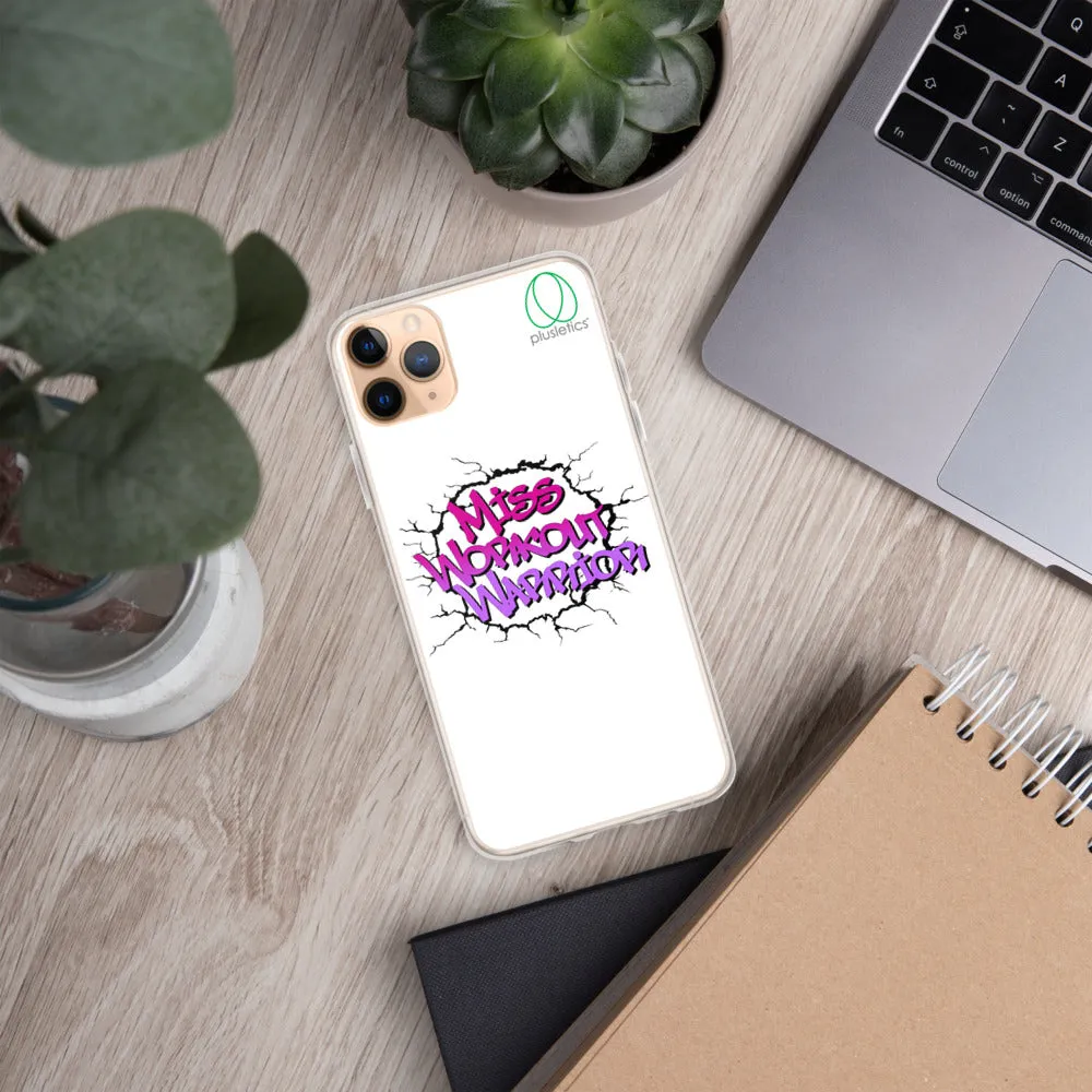 Miss Workout Warrior - iPhone Case