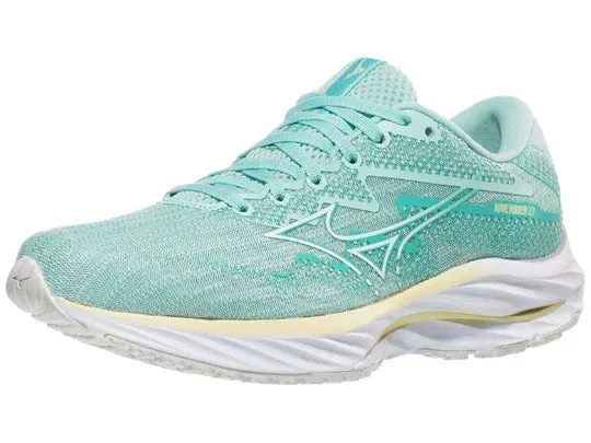 Mizuno | Wave Rider 27 | Women's | Eggshell Blue/White