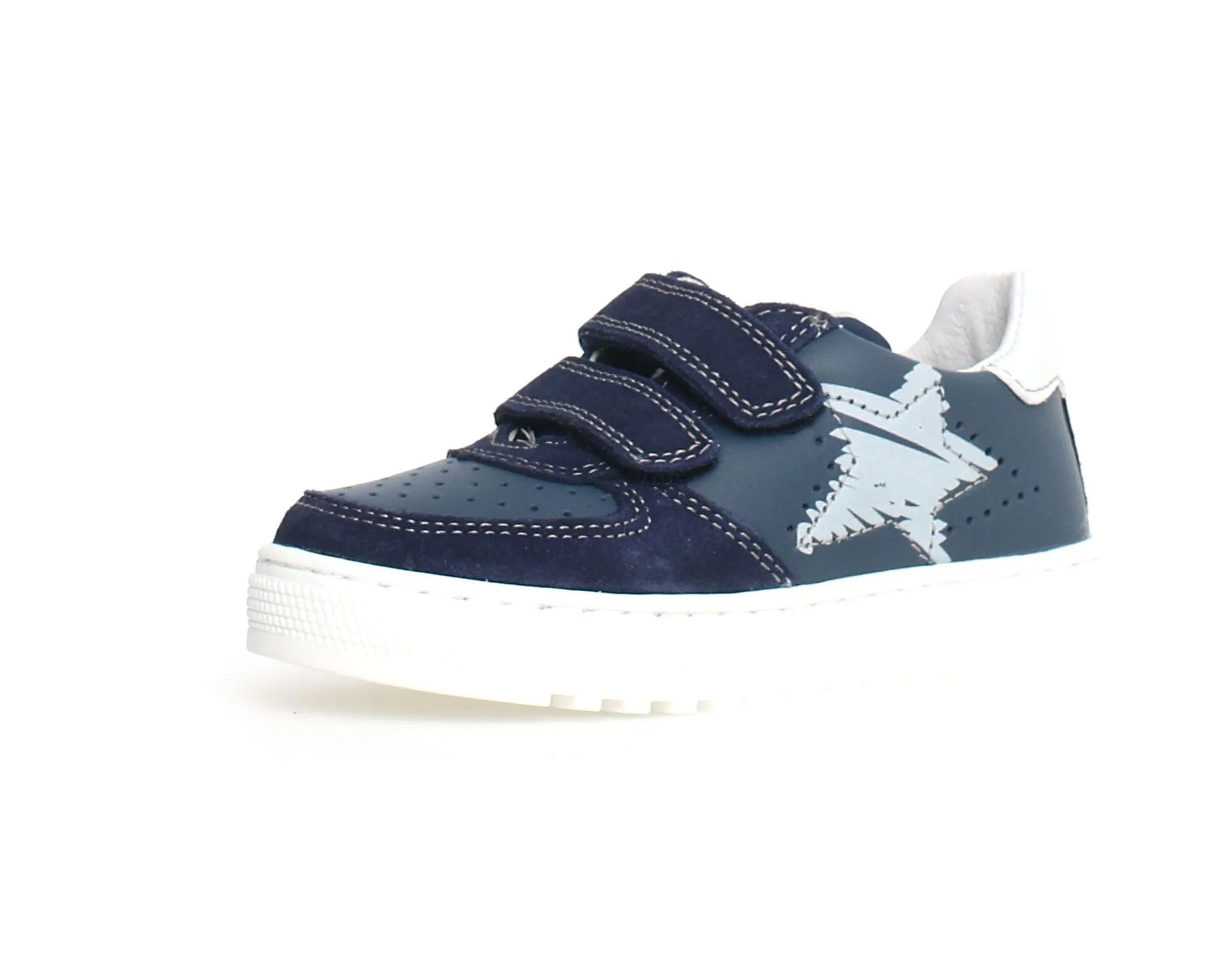 Naturino Hess 2 VL Boy's Sneakers - Navy/White