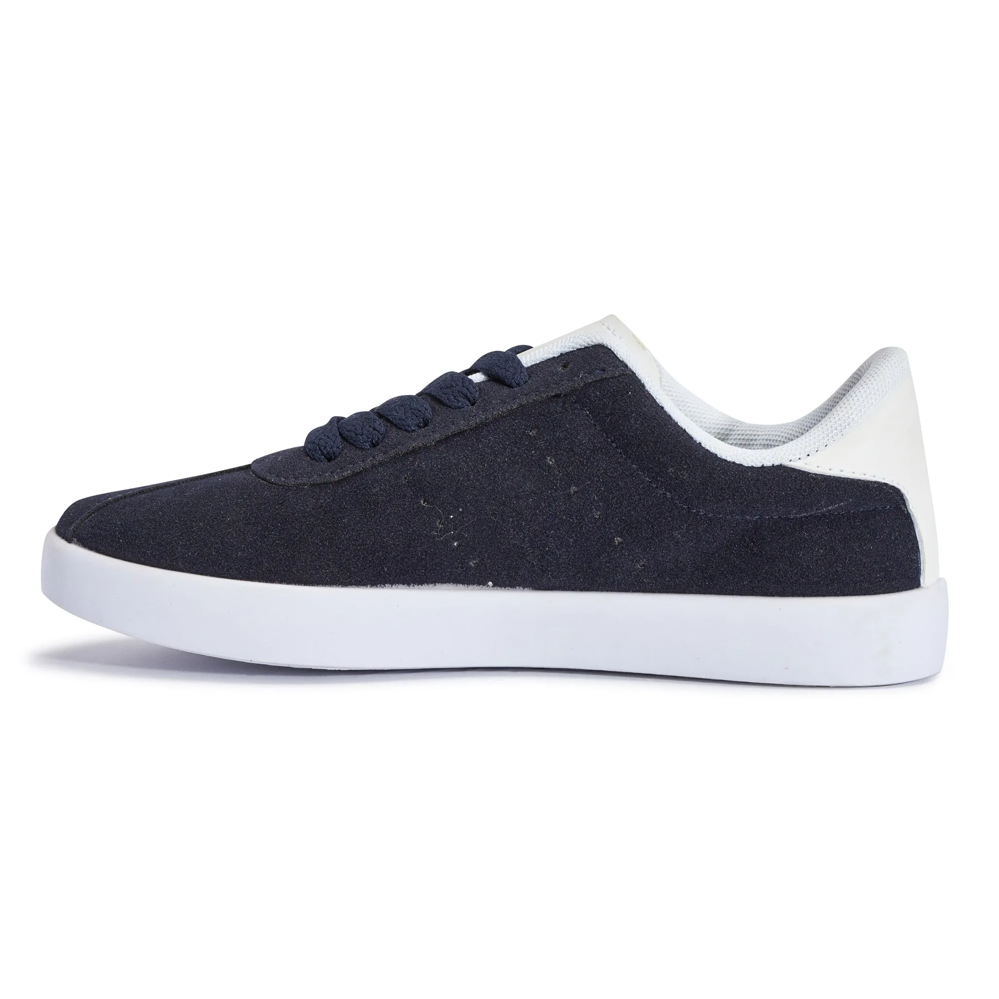 Navy Chunky Lace Up Trainer