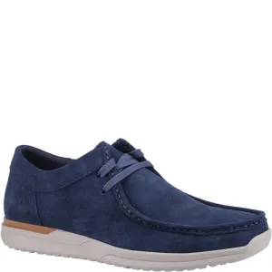 Navy Hendrix Lace Up Shoes