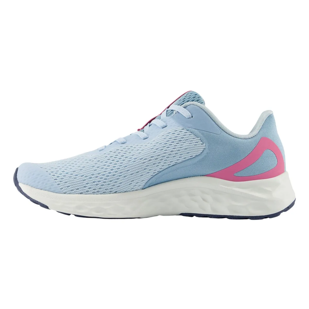 New Balance Girl's (Grade School) Fresh Foam Arishi v4 GPARIYB4 Quarry Blue/Real Pink/Chrome Blue