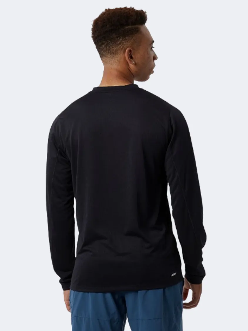 New Balance Tenacity Men Performanc Long Sleeve Black