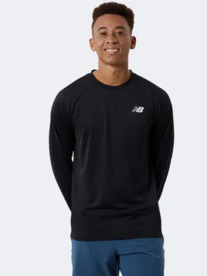 New Balance Tenacity Men Performanc Long Sleeve Black