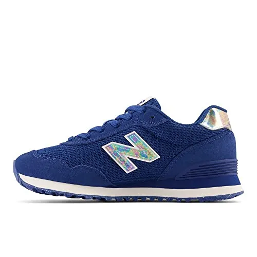 New Balance Women's 515 V3 Sneaker, Blue Laguna/Water Cress/White, 9