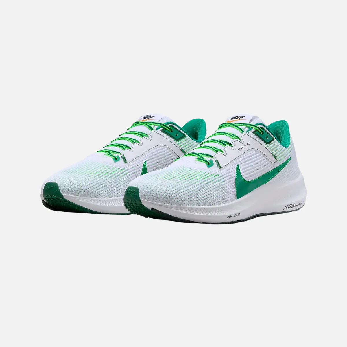 Nike Pegasus 40 Premium Men's Road Running Shoes -White/Fir/Green Strike/Malachite