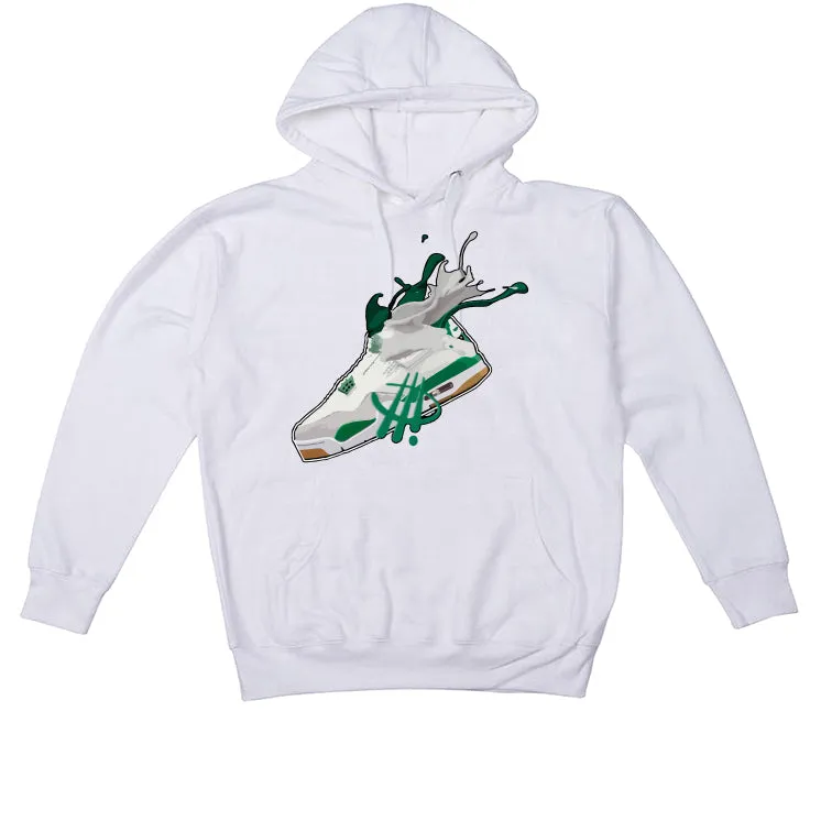 Nike SB x Air Jordan 4 “Pine Green” | illcurrency White T-Shirt (SPLASH)