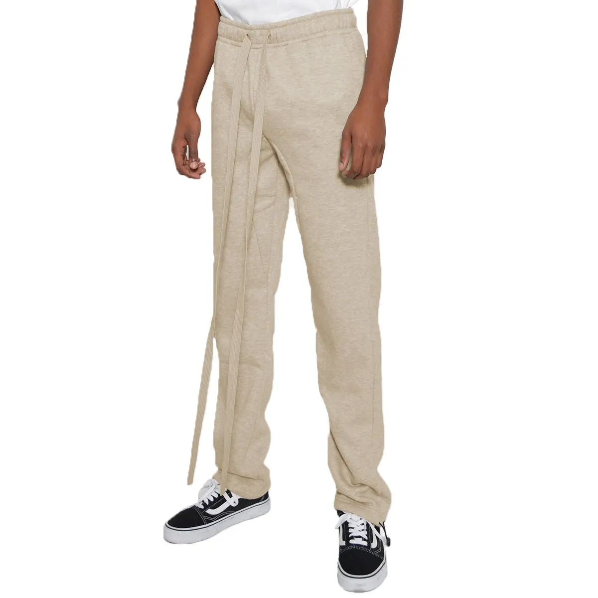 Oatmeal Fleece Toggle Sweats