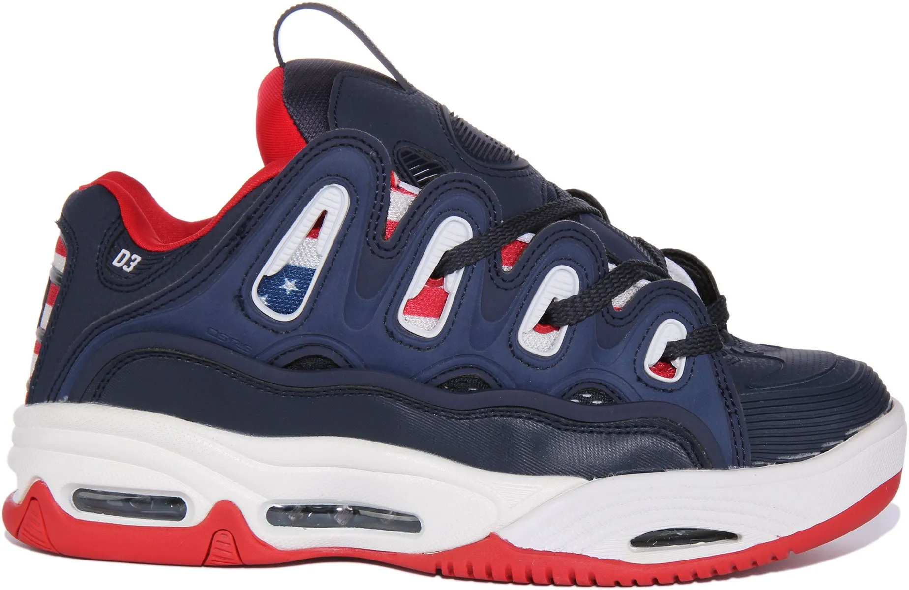 Osiris D3 2001 In Navy White For Men