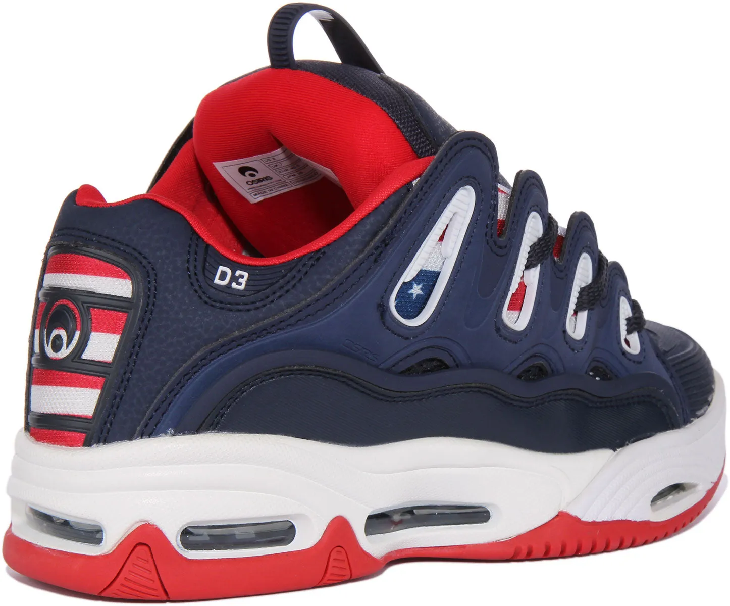 Osiris D3 2001 In Navy White For Men