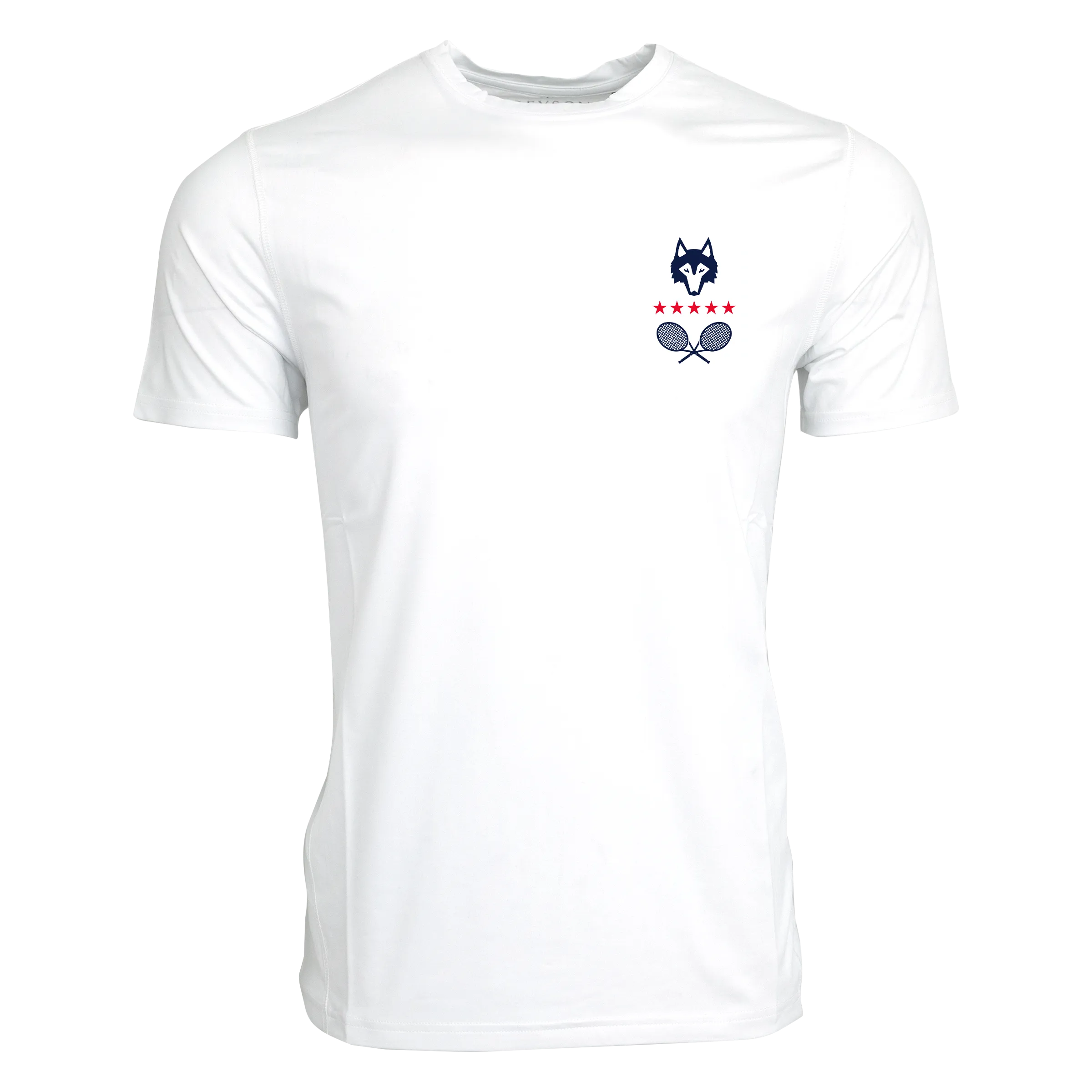 Patriot Wolf Racquet Guide Sport Tee