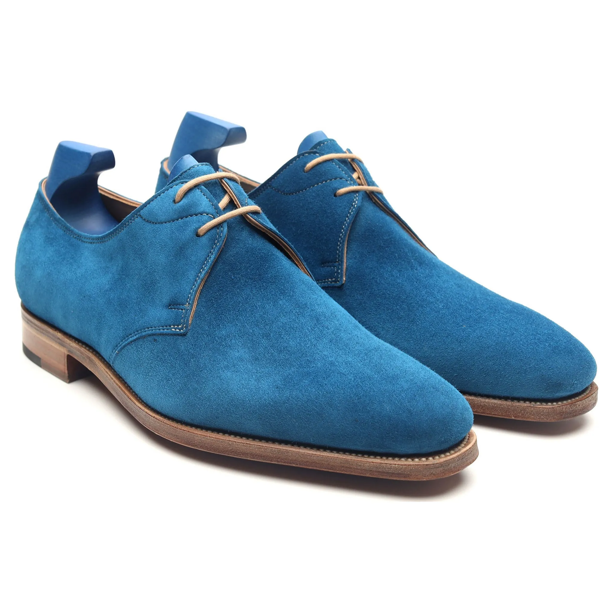 Paul Smith 'Willoughby' Blue Suede Derby UK 5.5 EE