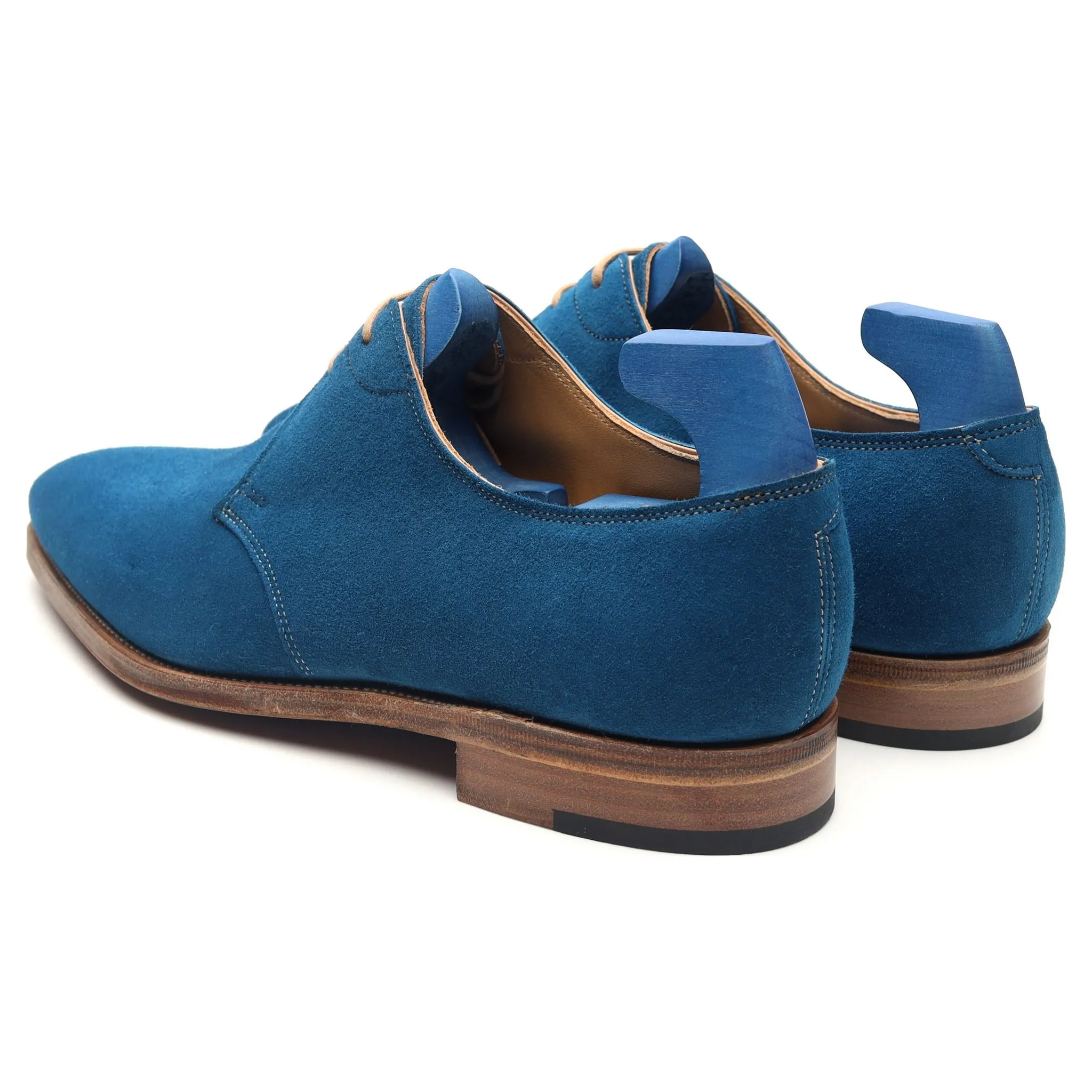 Paul Smith 'Willoughby' Blue Suede Derby UK 5.5 EE