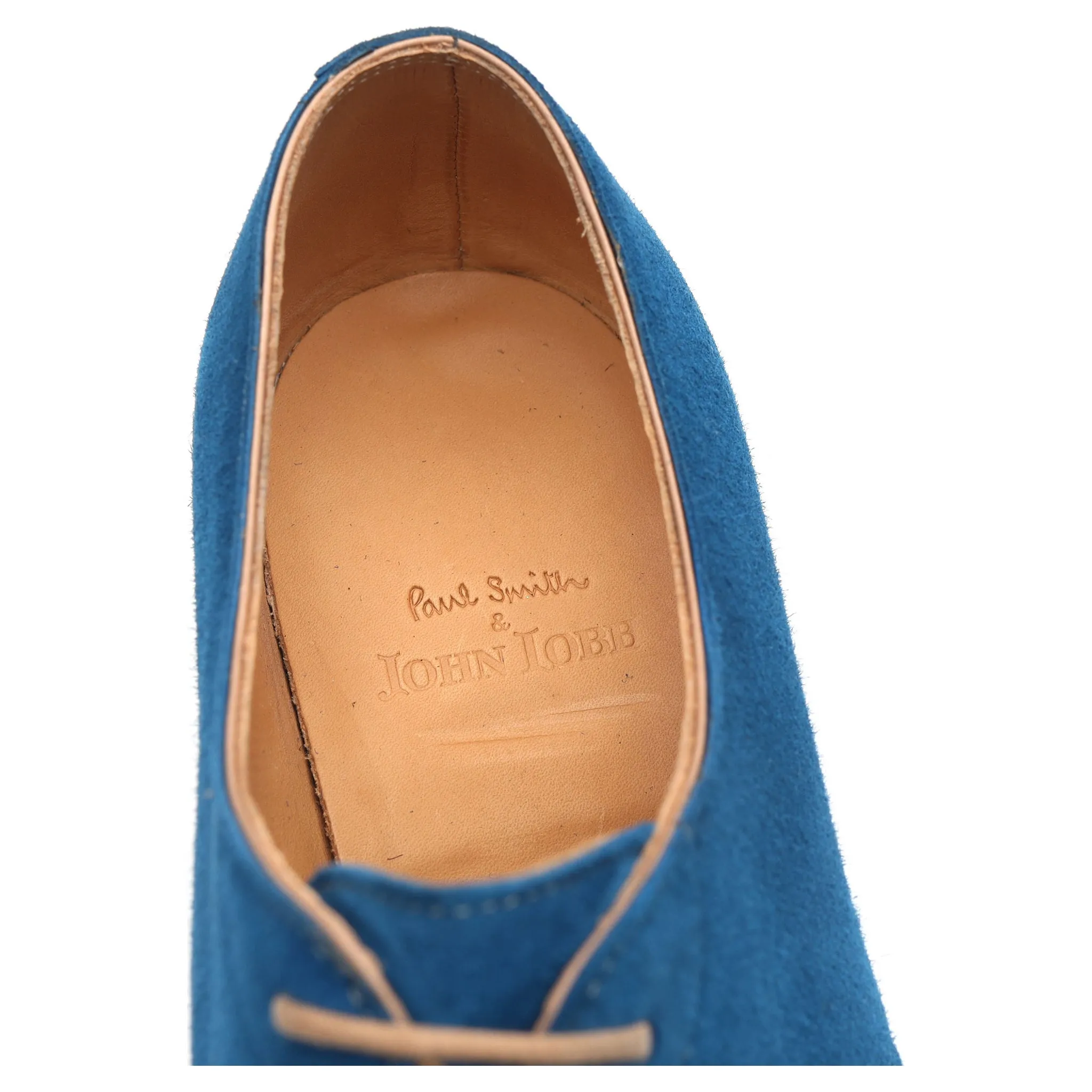 Paul Smith 'Willoughby' Blue Suede Derby UK 5.5 EE