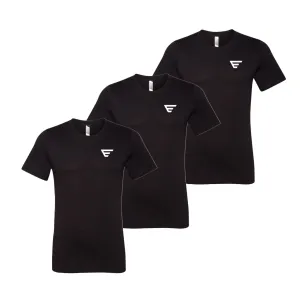 Performance Black Tee 3 Pack