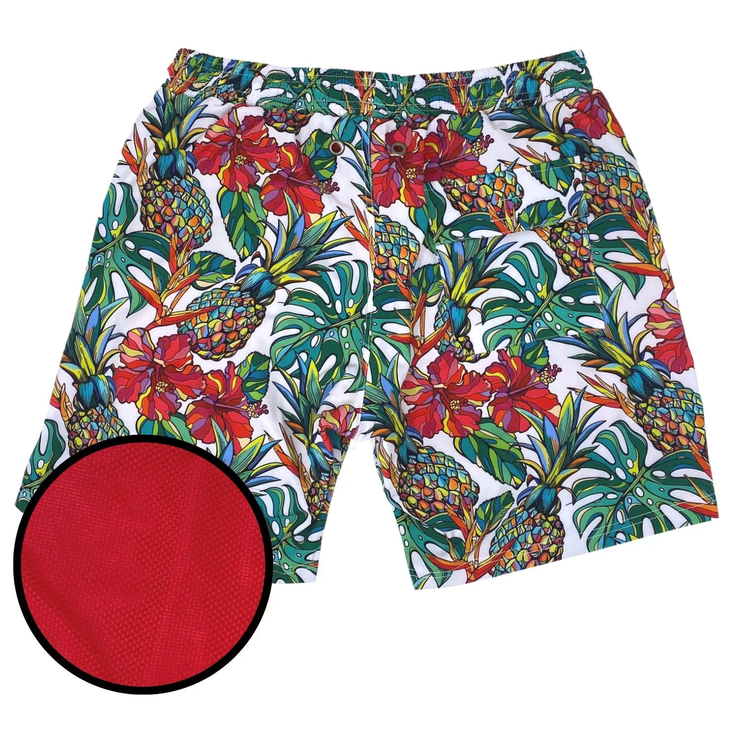 Pineapple Vibes Swimsuit Shorts