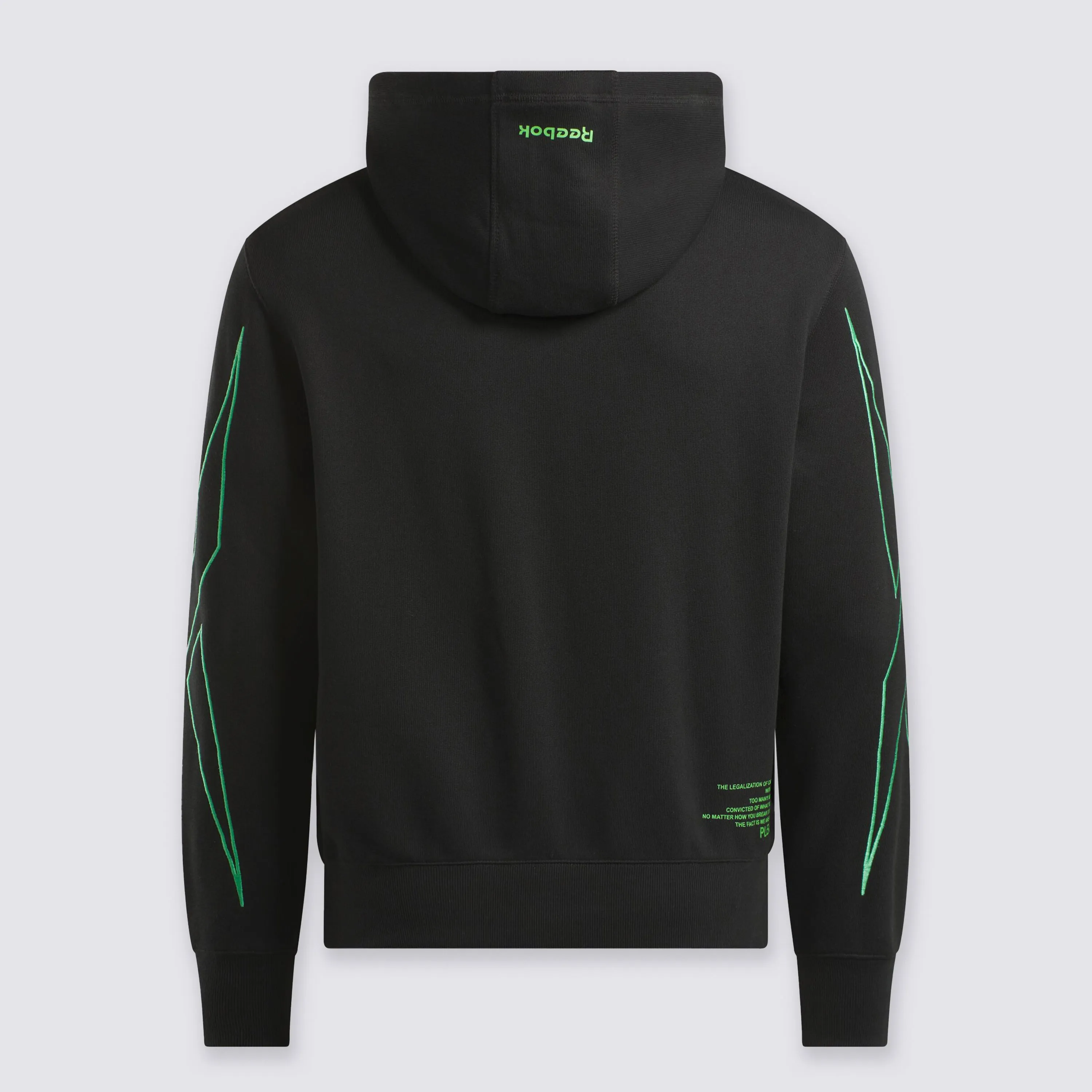 PLEASURES X REEBOK HOODIE