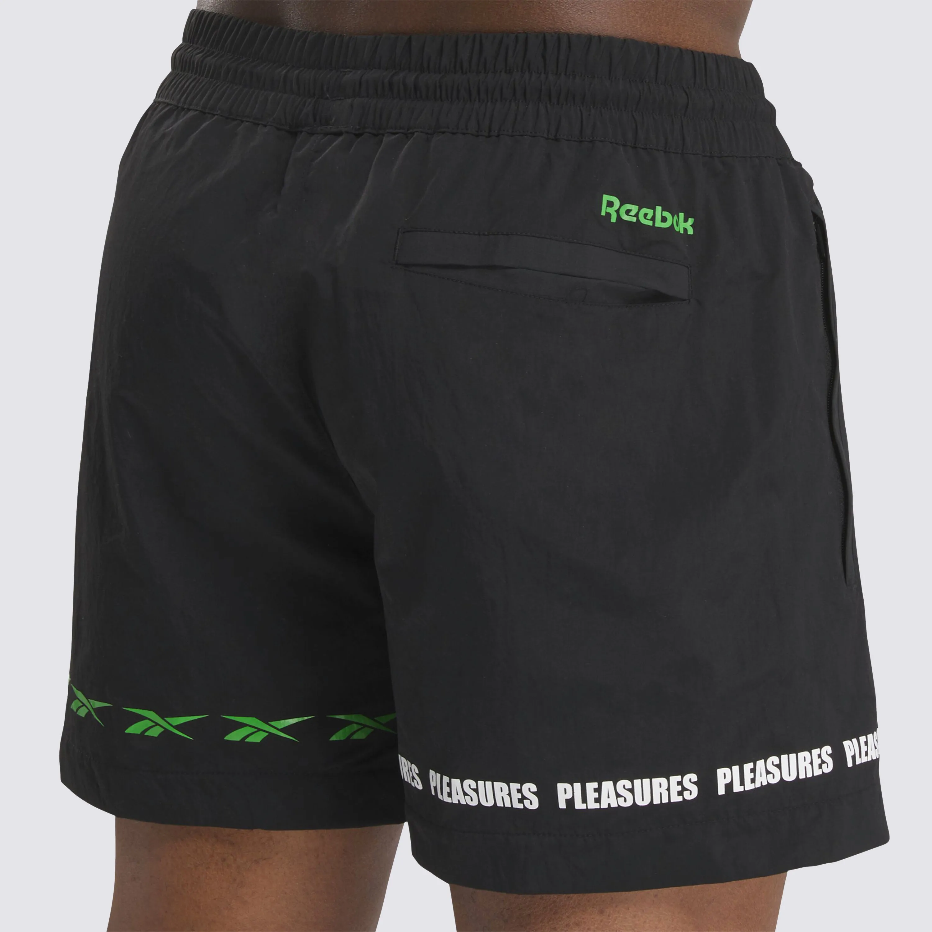 PLEASURES X REEBOK SHORTS