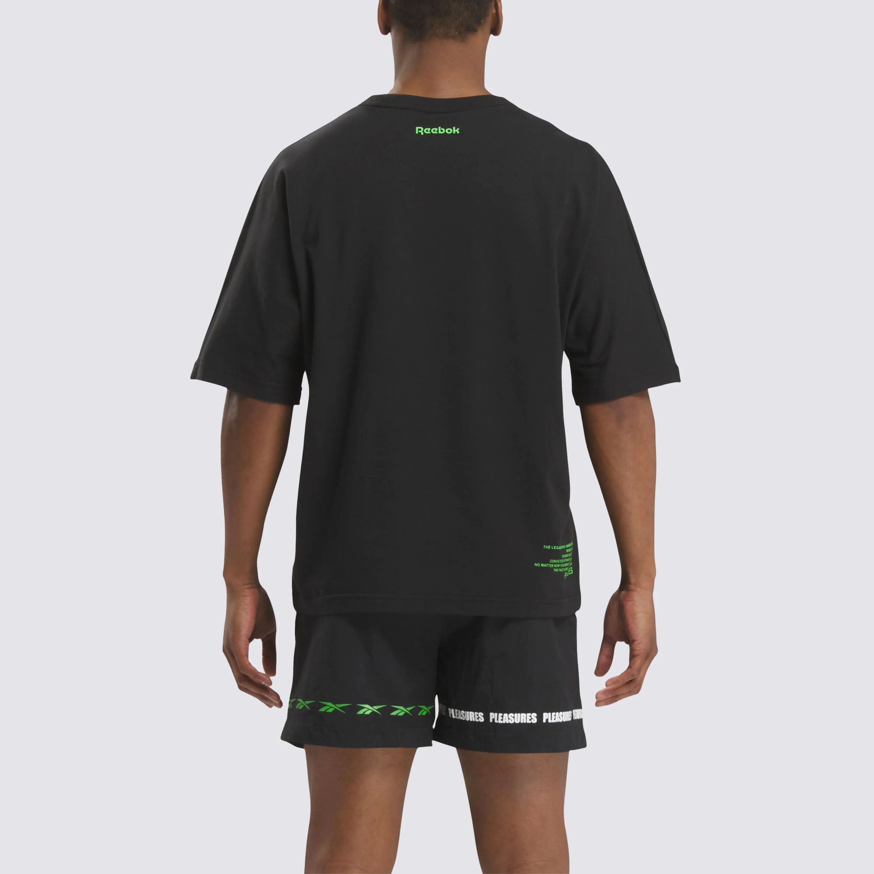 PLEASURES X REEBOK T-SHIRT