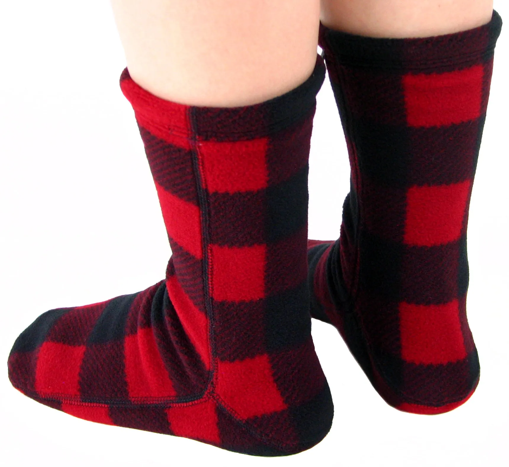 Polar Feet Fleece Socks - Lumberjack